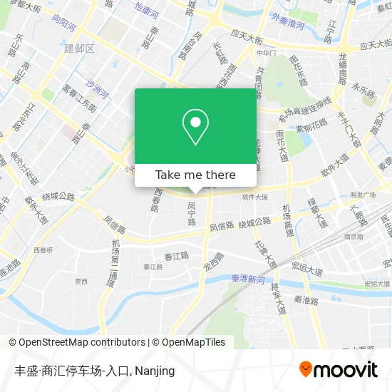 丰盛·商汇停车场-入口 map