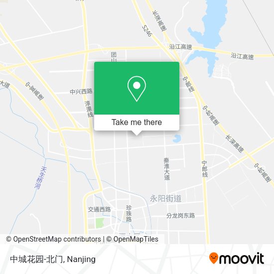 中城花园-北门 map
