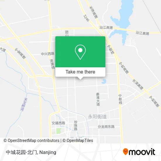 中城花园-北门 map