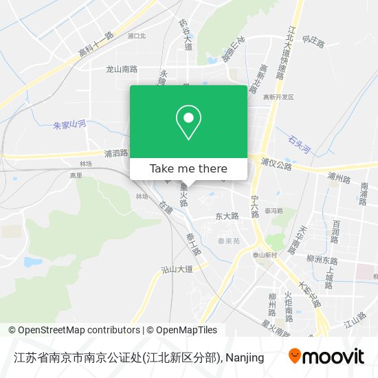 江苏省南京市南京公证处(江北新区分部) map
