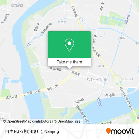 自由风(双柳河路店) map