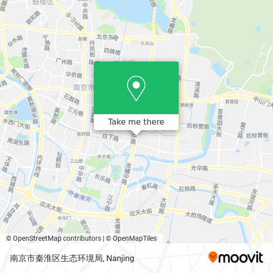 南京市秦淮区生态环境局 map