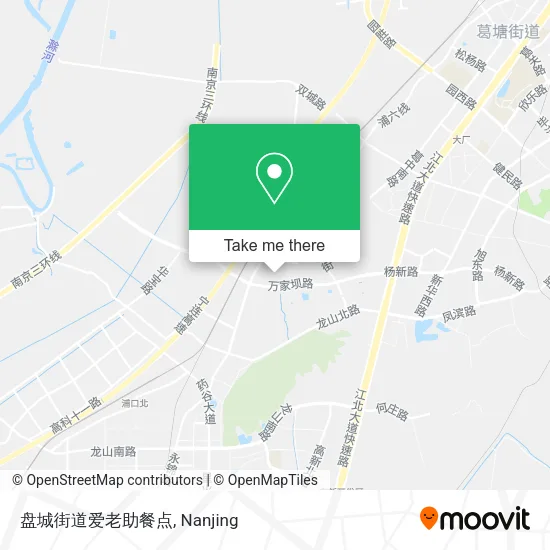 盘城街道爱老助餐点 map
