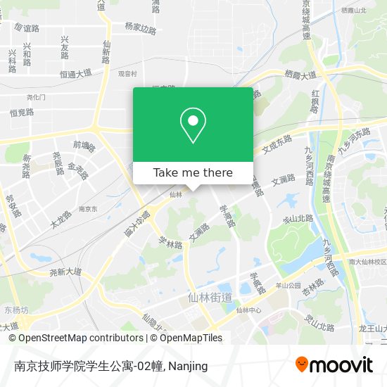 南京技师学院学生公寓-02幢 map