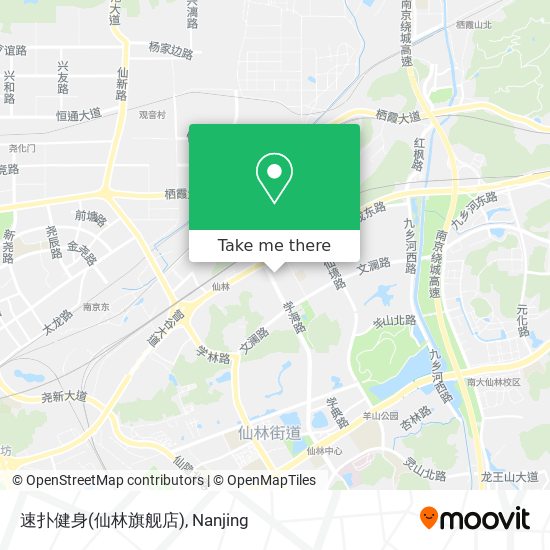 速扑健身(仙林旗舰店) map