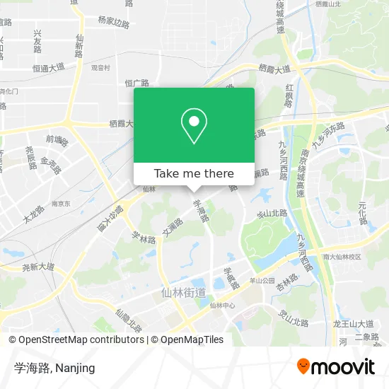 学海路 map