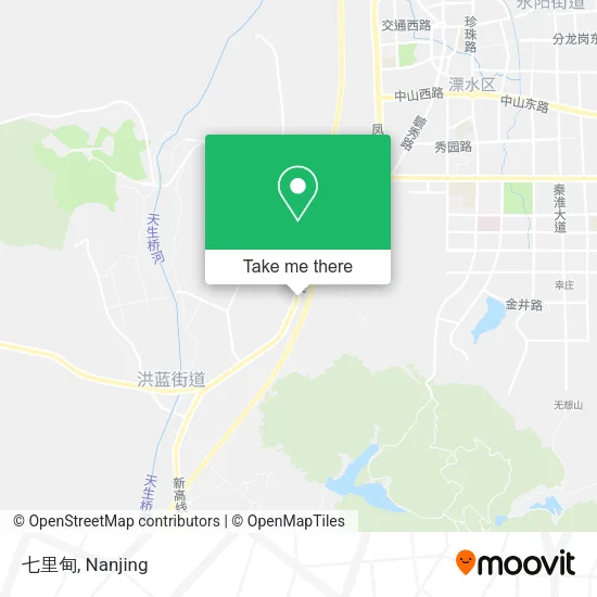 七里甸 map