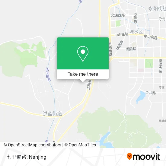 七里甸路 map