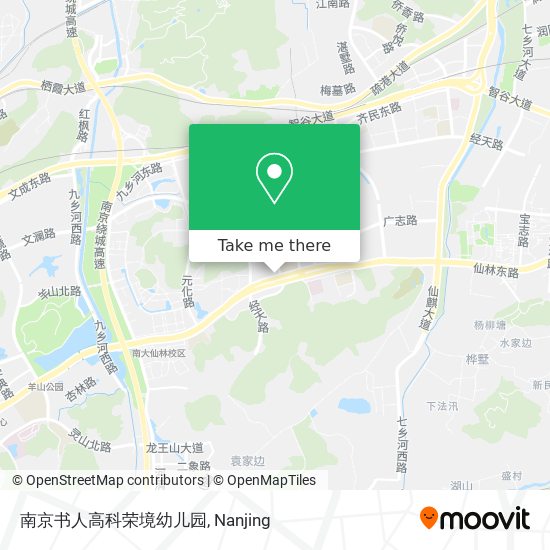 南京书人高科荣境幼儿园 map