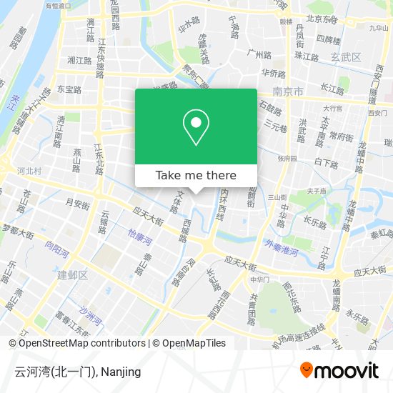 云河湾(北一门) map