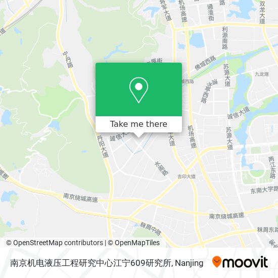 南京机电液压工程研究中心江宁609研究所 map