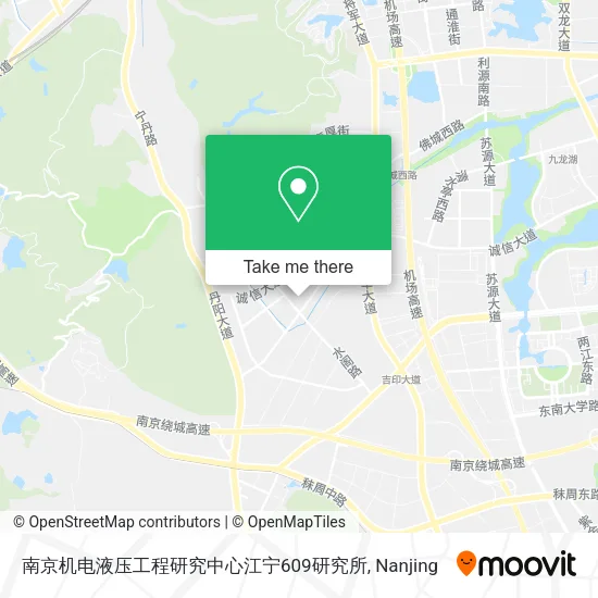 南京机电液压工程研究中心江宁609研究所 map