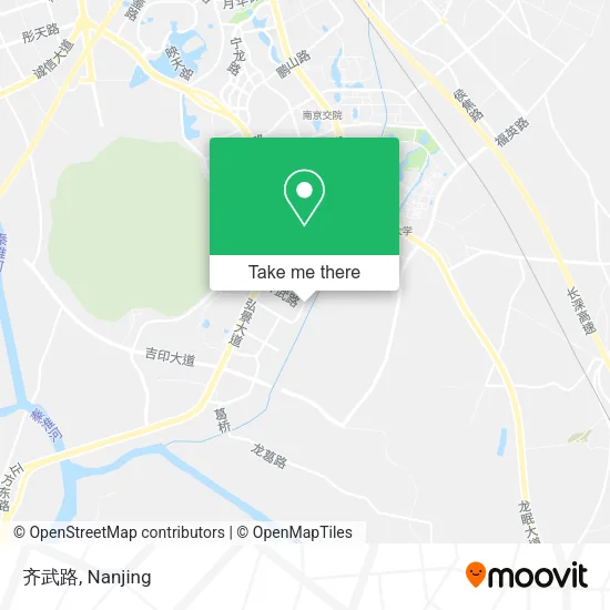 齐武路 map