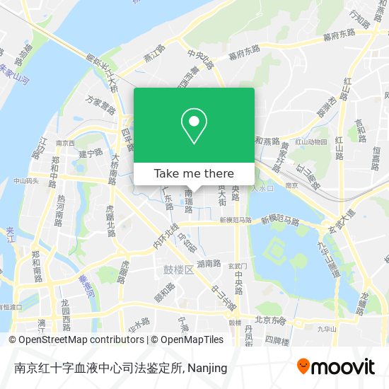 南京红十字血液中心司法鉴定所 map
