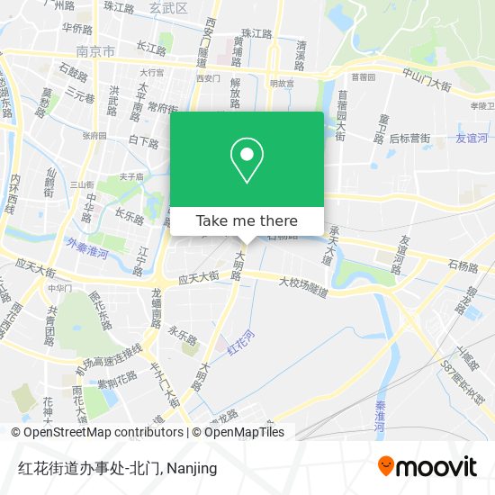 红花街道办事处-北门 map