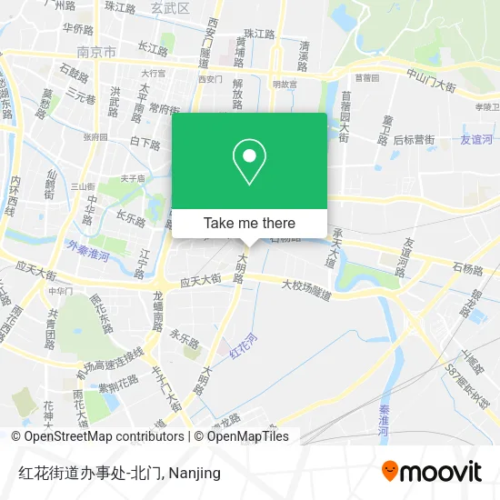 红花街道办事处-北门 map