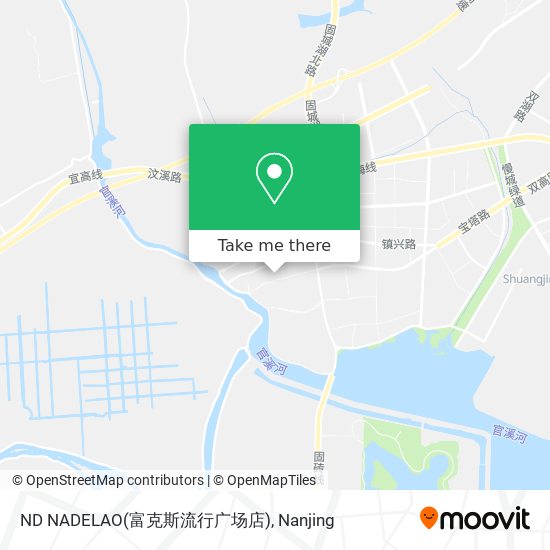 ND NADELAO(富克斯流行广场店) map