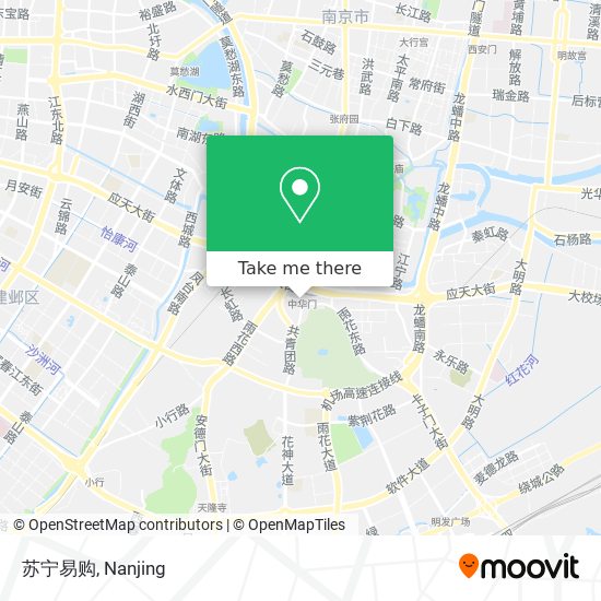苏宁易购 map