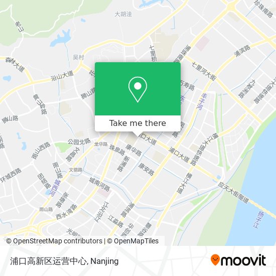 浦口高新区运营中心 map