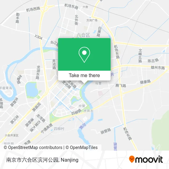 南京市六合区滨河公园 map