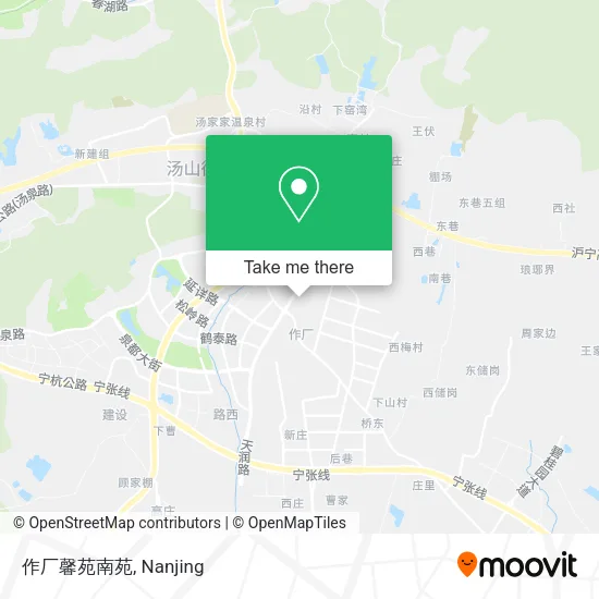 作厂馨苑南苑 map