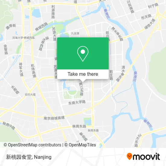 新桃园食堂 map
