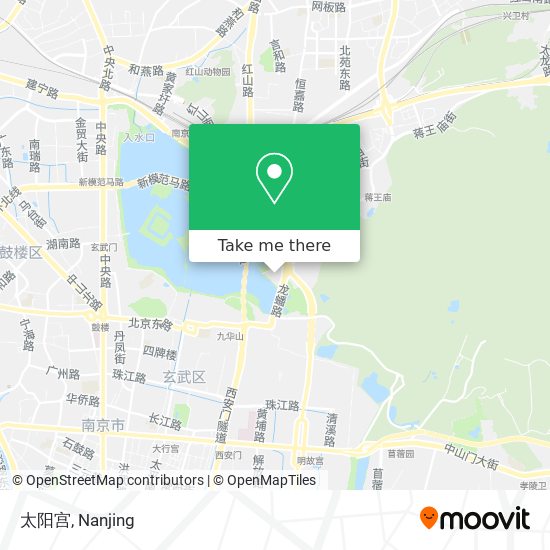 太阳宫 map