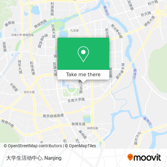 大学生活动中心 map