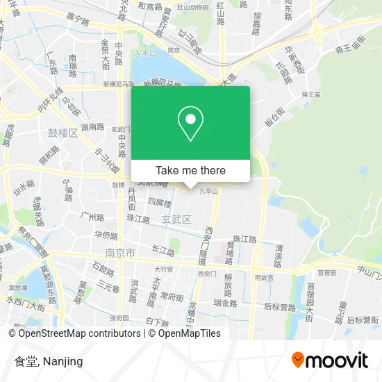 食堂 map
