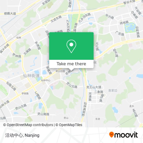 活动中心 map