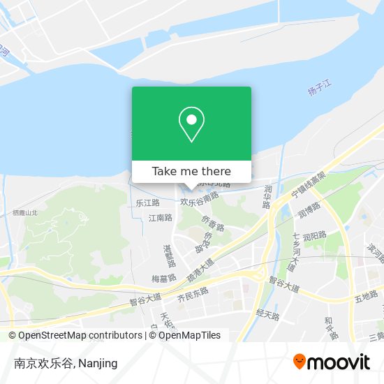 南京欢乐谷 map