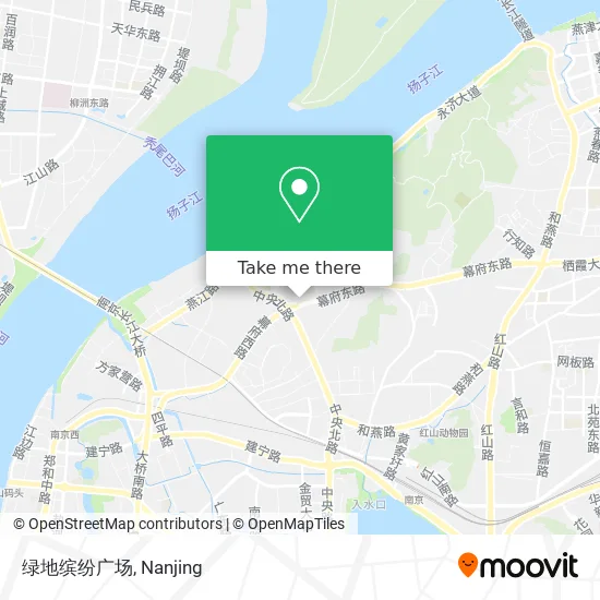 绿地缤纷广场 map