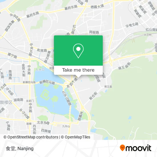 食堂 map