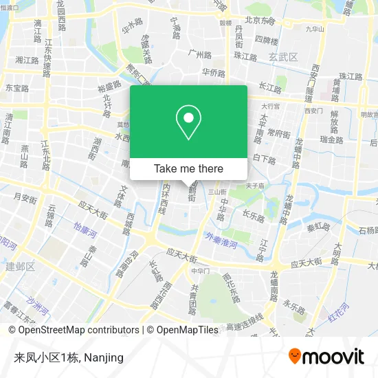 来凤小区1栋 map
