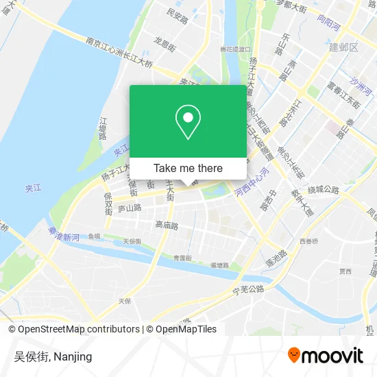 吴侯街 map