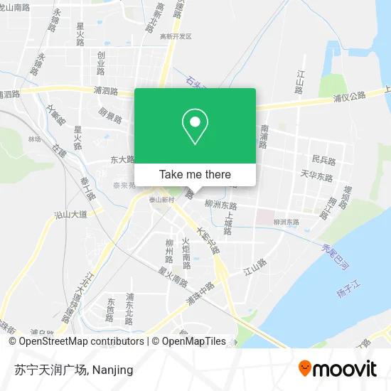 苏宁天润广场 map