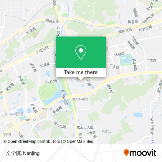 文学院 map