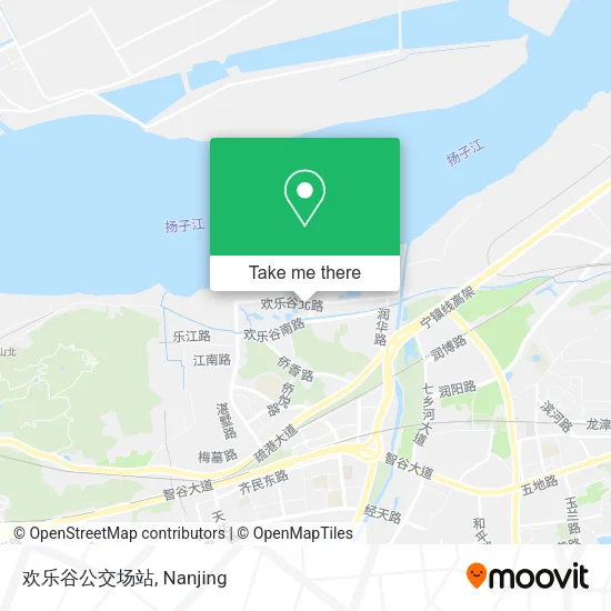 欢乐谷公交场站 map