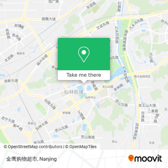 金鹰购物超市 map