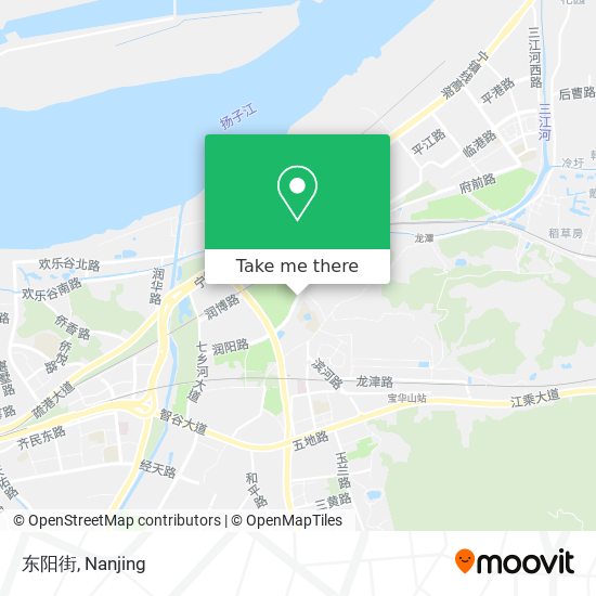 东阳街 map