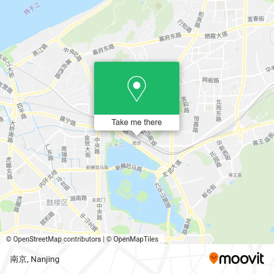 南京 map