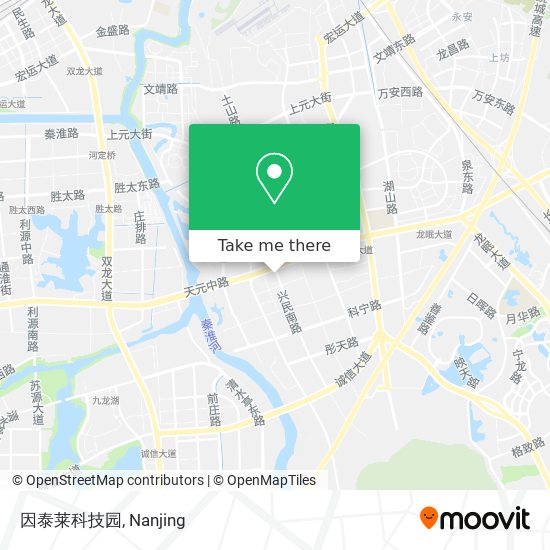 因泰莱科技园 map