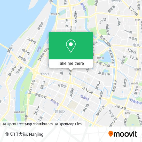 集庆门大街 map