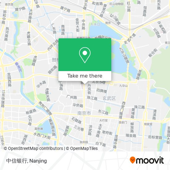 中信银行 map