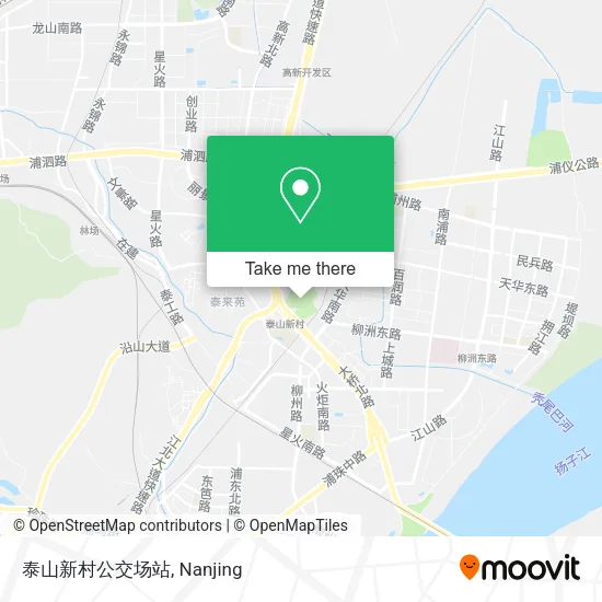 泰山新村公交场站 map