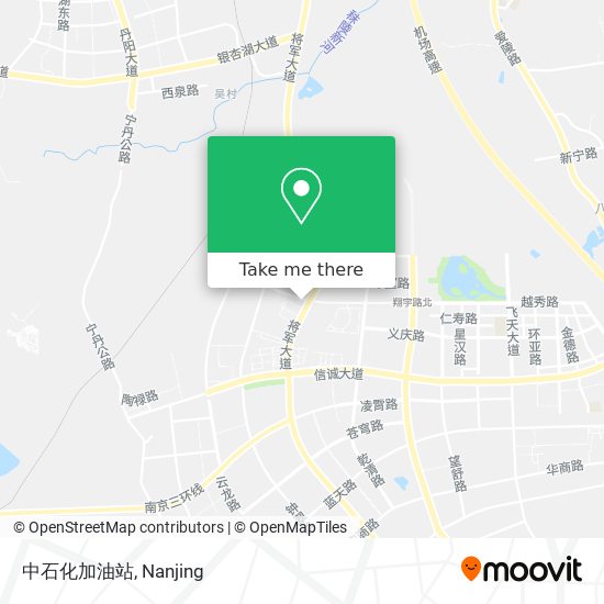 中石化加油站 map