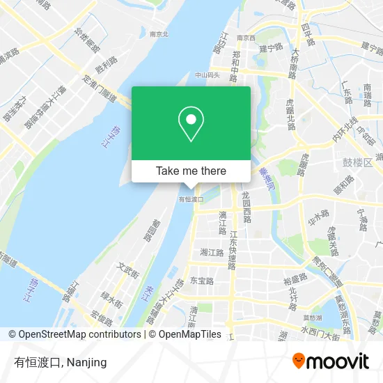 有恒渡口 map