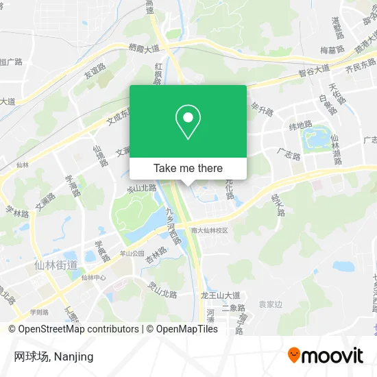 网球场 map