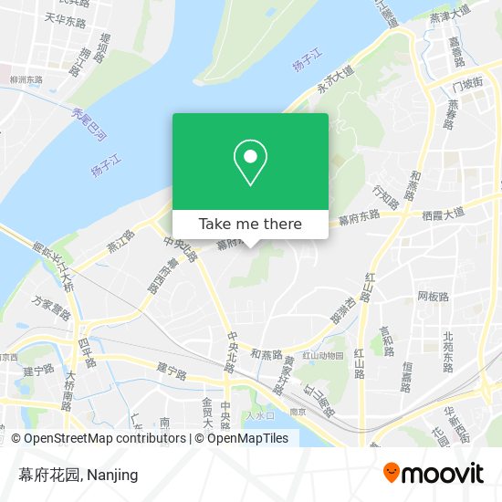 幕府花园 map