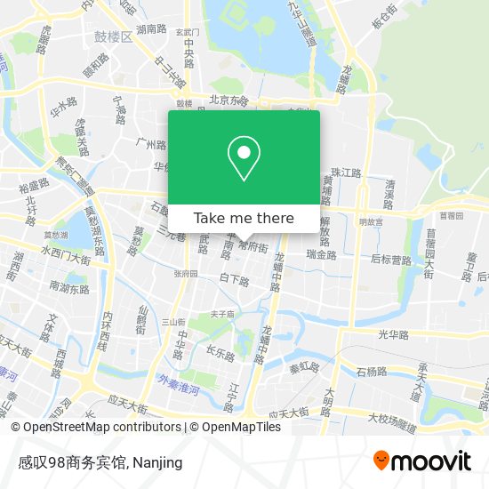 感叹98商务宾馆 map